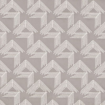 Pale Grey V Step Fabric
