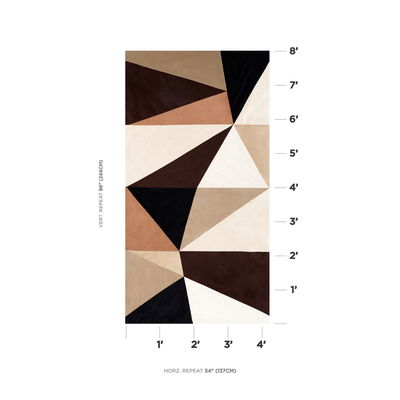 Java Cubist Silk Panel Fabric