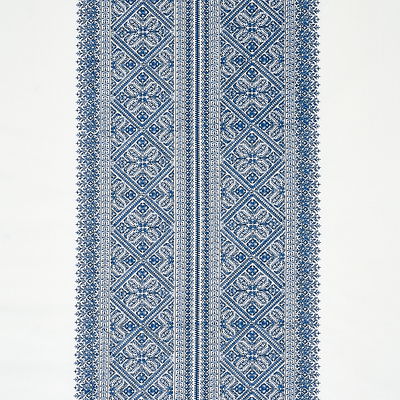 Navy Toledo Embroidery Fabric