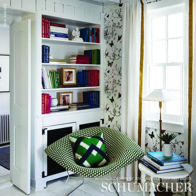 Vert Atwood Épinglé Fabric