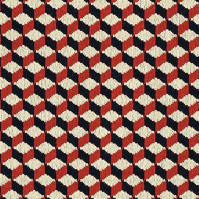 Carnelian Atwood Épinglé Fabric