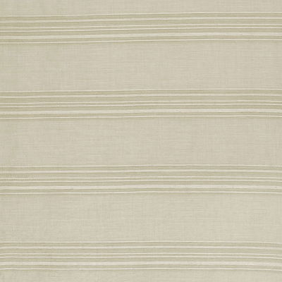 Oyster Banded Stripe Sheer Fabric