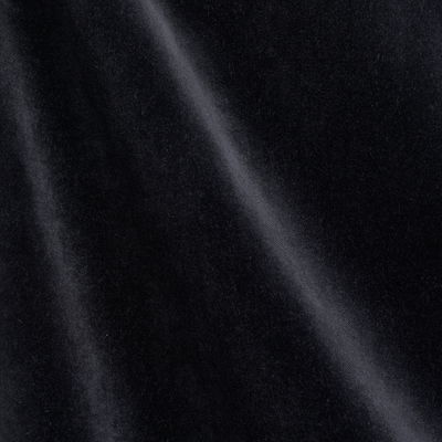 Black Rocky Performance Velvet Fabric