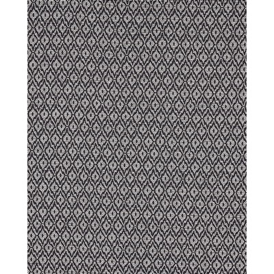 Charcoal Red Hook Fabric