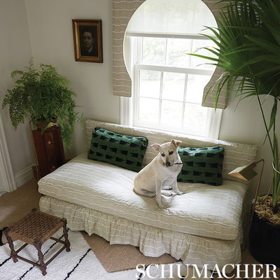 Ivory Lines Fabric