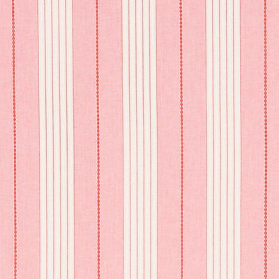 Pink & Red Audrey Stripe Fabric