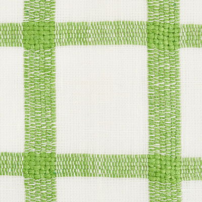 Leaf Pauline Check Casement Fabric