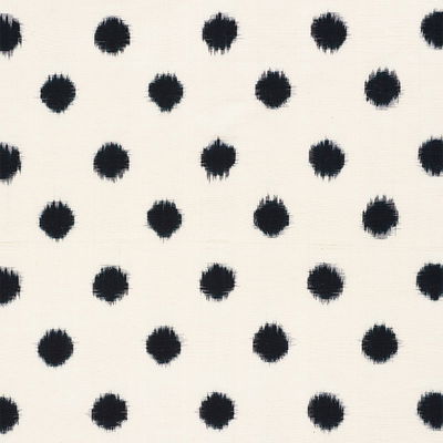 Black Sakuru Ikat Fabric