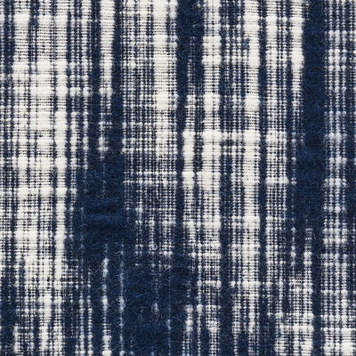 Indigo Burashi Texture Fabric