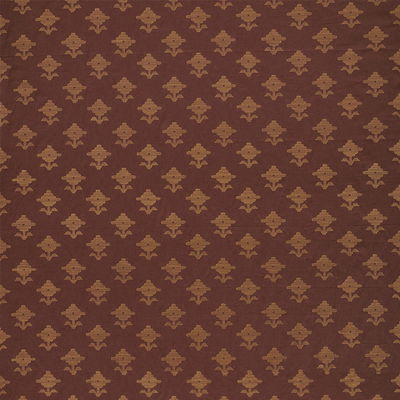 Umber Rubia Embroidery Fabric