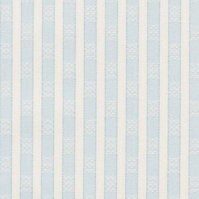 China Blue Beverly Stripe Fabric