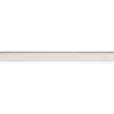 Ivory Gustave Silk Lip Cord Narrow Trim
