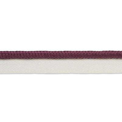 Eggplant Gustave Silk Lip Cord Medium Trim