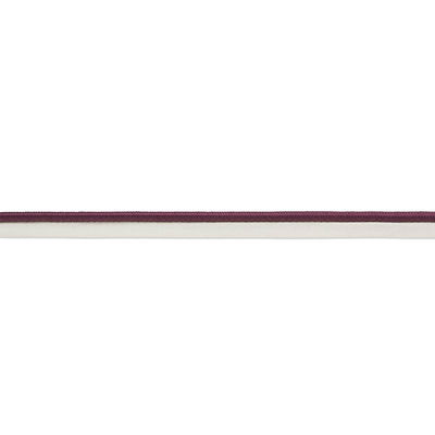 Eggplant Gustave Silk Lip Cord Wide Trim