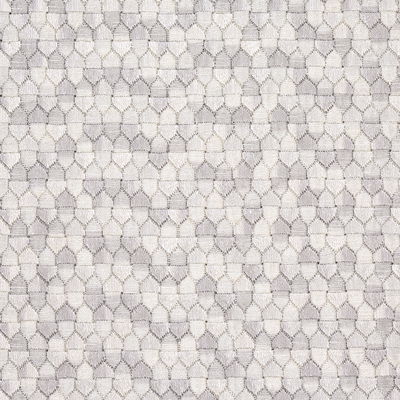 Grey Ivins Embroidery Fabric