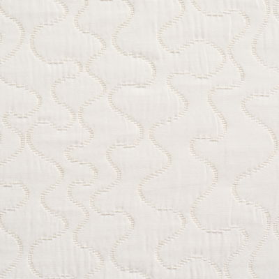 Ivory La Belle Matelassé Fabric