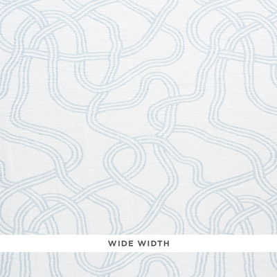 Light Blue Seabury Casement Fabric
