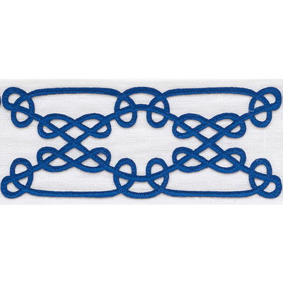 Blue Ormond Tape Trim