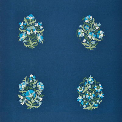 Aegean Antalya Medallion Embroidery Fabric