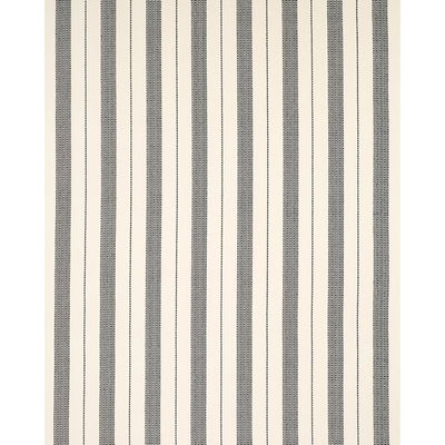 Black Lubeck Stripe Fabric