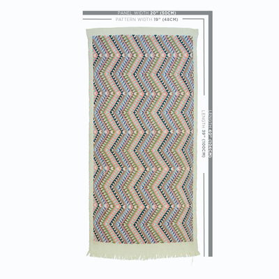Chalked Amates Hand Woven Brocade Fabric