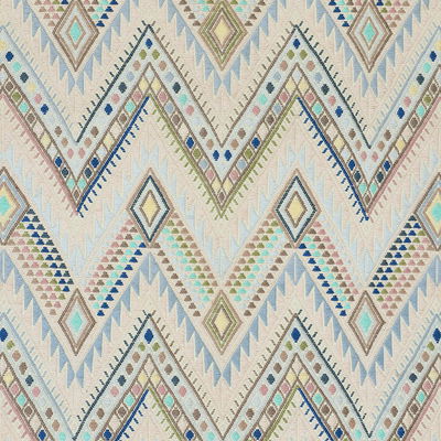 Arctic Coyolate Hand Woven Brocade Fabric