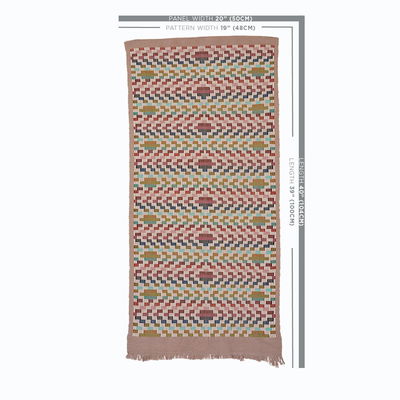 Multi Izapa Hand Woven Brocade Fabric