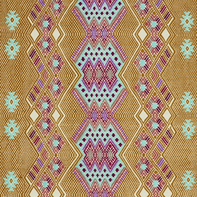 Mostaza Kaya Hand Woven Brocade Fabric