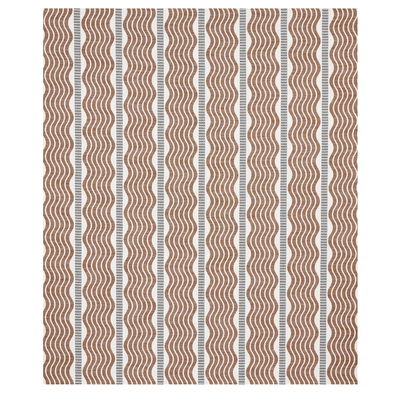 Brown Sina Stripe Fabric