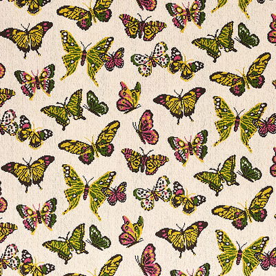 Spring Butterfly Épinglé Fabric