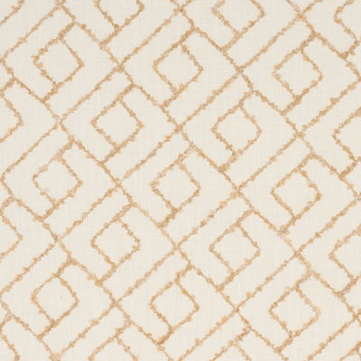 Ochre Durant Embroidery Fabric