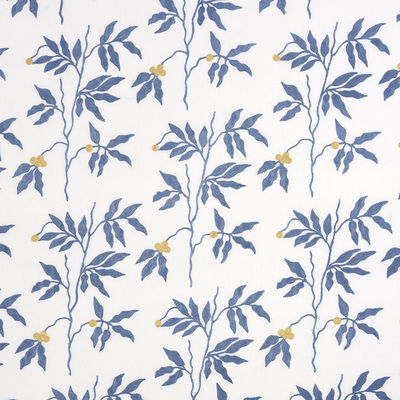 Blue Lilla Embroidery Fabric