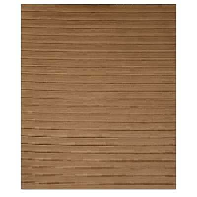 Camel Frederika Channeled Velvet Fabric