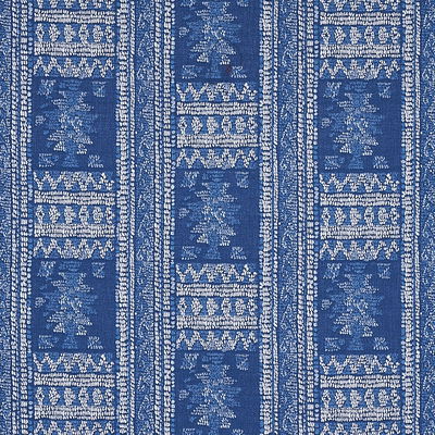 Blue Maracena Jacquard Fabric