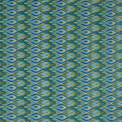 Peacock Lorikeet Embroidery Fabric