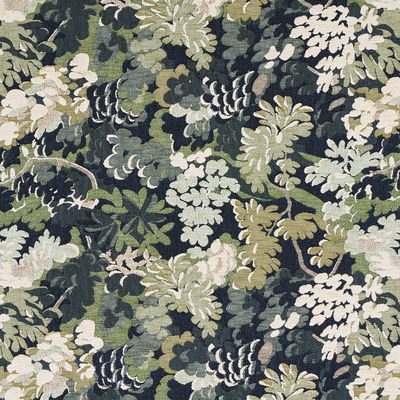 Peacock Verdure Tapestry Fabric