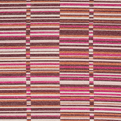 Berry Tierra Stripe Fabric