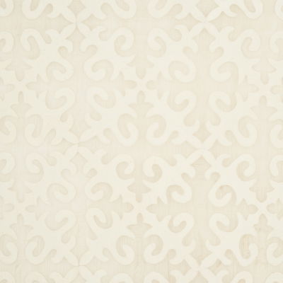 Oyster And Natural Kyrgyzstan Wool Silk Panel Fabric
