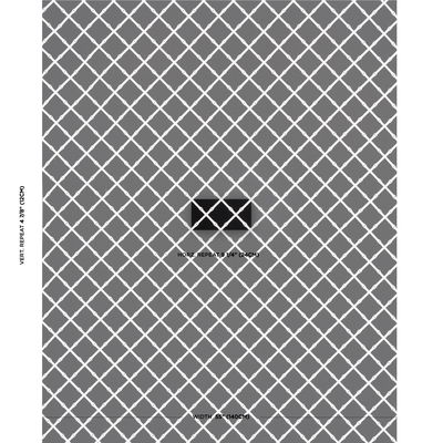 Black Bamboo Trellis Indoor/Outdoor Fabric