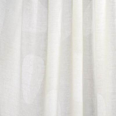 White Elaine Sheer Fabric
