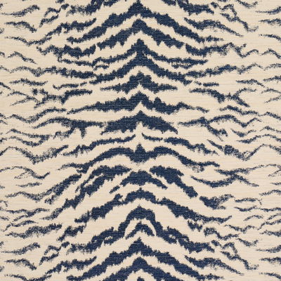 Indigo Shivalik Hills Tiger Fabric