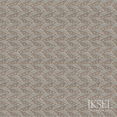 Tawny Saz Leaves Fabric