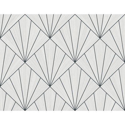 Mikkeli Heathered Black Wallpaper