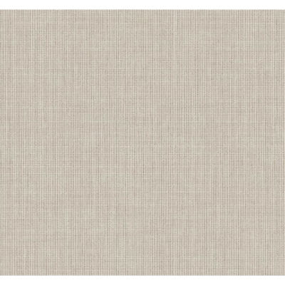 Collins & Company Queens Weave Taupe Gray Wallpaper