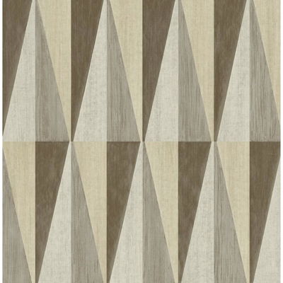 Harry & Grace Pieced Diamonds Cafe Wallpaper