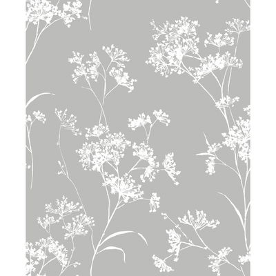 Lillian August Floral Mist Alloy Wallpaper