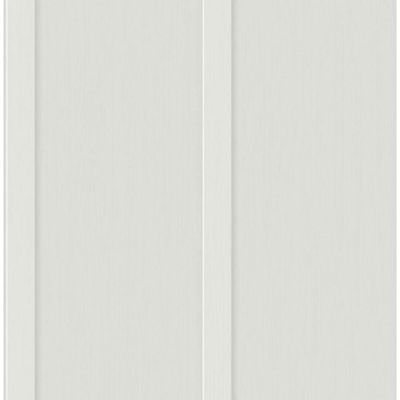 Faux Board & Batten Arctic Grey Wallpaper