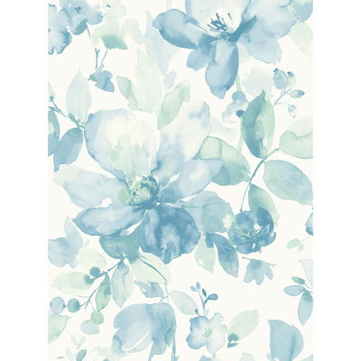 Watercolor Flower Seaglass Wallpaper