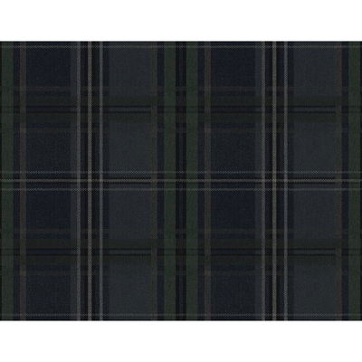 Classic Plaid Deep Blue Wallpaper