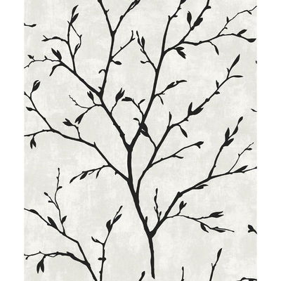 Tree Silhouette Contrast Wallpaper
